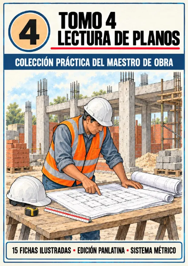 Portada de TOMO 4: Lectura de planos
